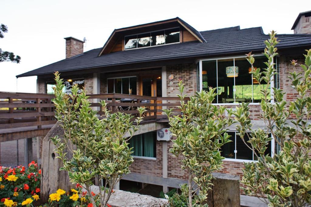 Bina'S Haus Pousada, Cafeteria E Atelier Nova Petropolis Zewnętrze zdjęcie
